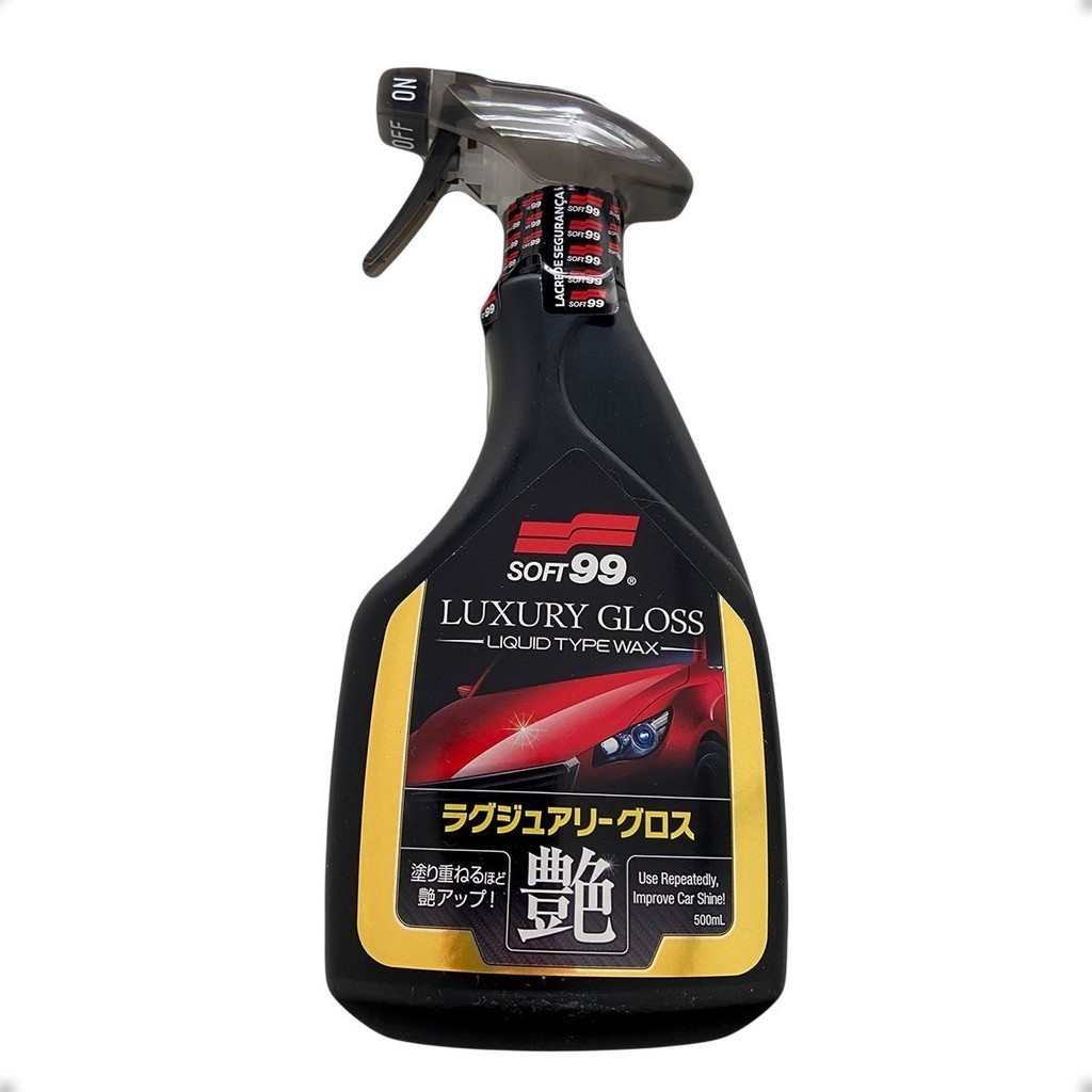 Cera Liquida de Alto Brilho Soft99 Luxury Carro Moto Brilho