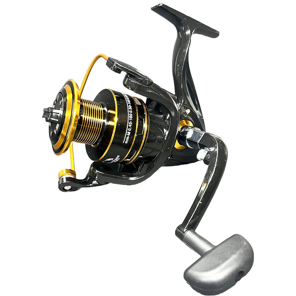 Molinete De Pesca Alto Mar QE 5000 -  Drag: 17kg - Rec.: 4.7:1 - Carretel Em Aluminio