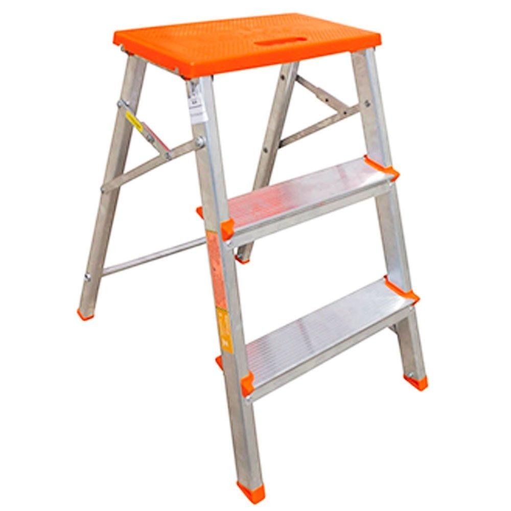 Banco Escada Alumínio 43,8cm 3 Degraus em Oferta na Shopee