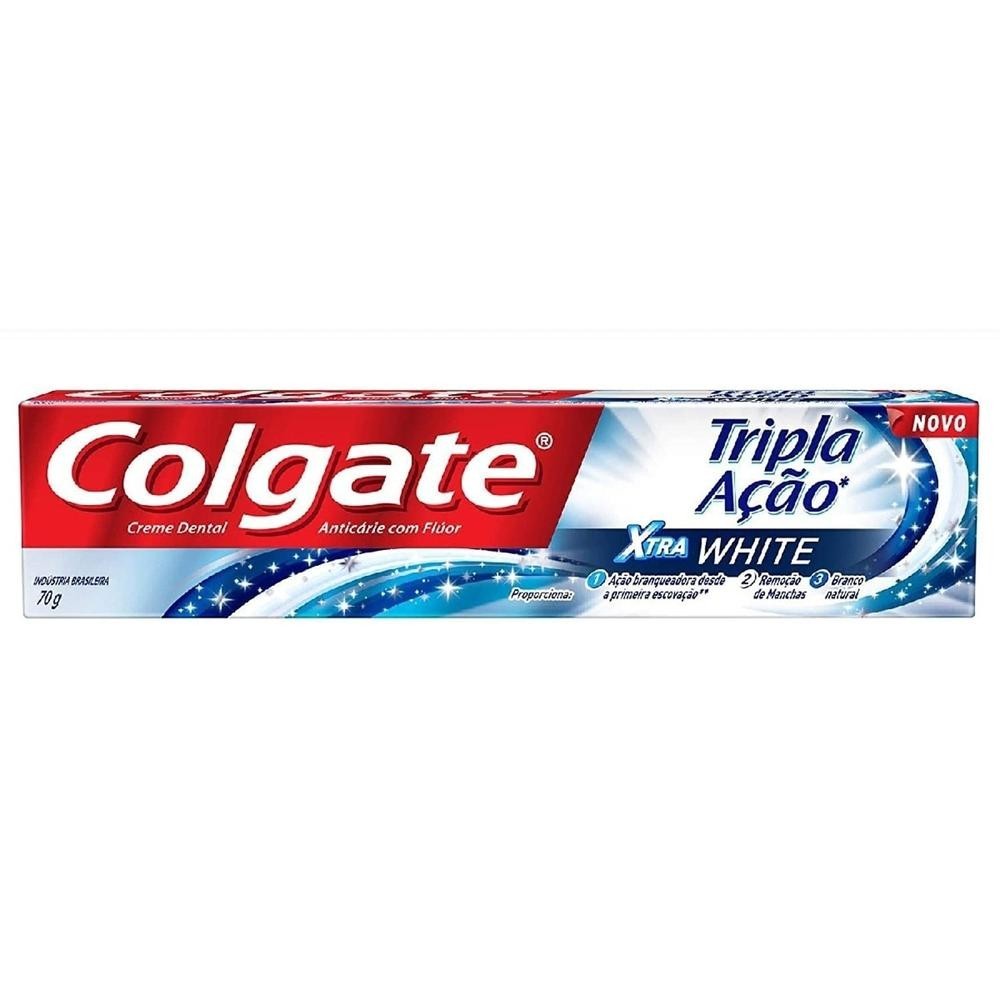 Creme Dental Colgate Tripla Acao Xtra White 70g
