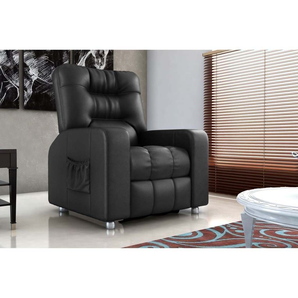 Poltrona do Papai Reclinável Azera Preto