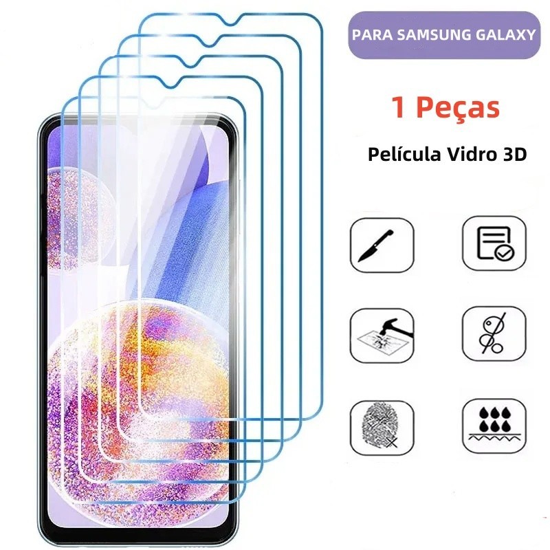 1PCS Película 3D Vidro Para Galaxy A01 A02 A03 A04 A10 Protetor De Tela Filme De Vidro Temperado