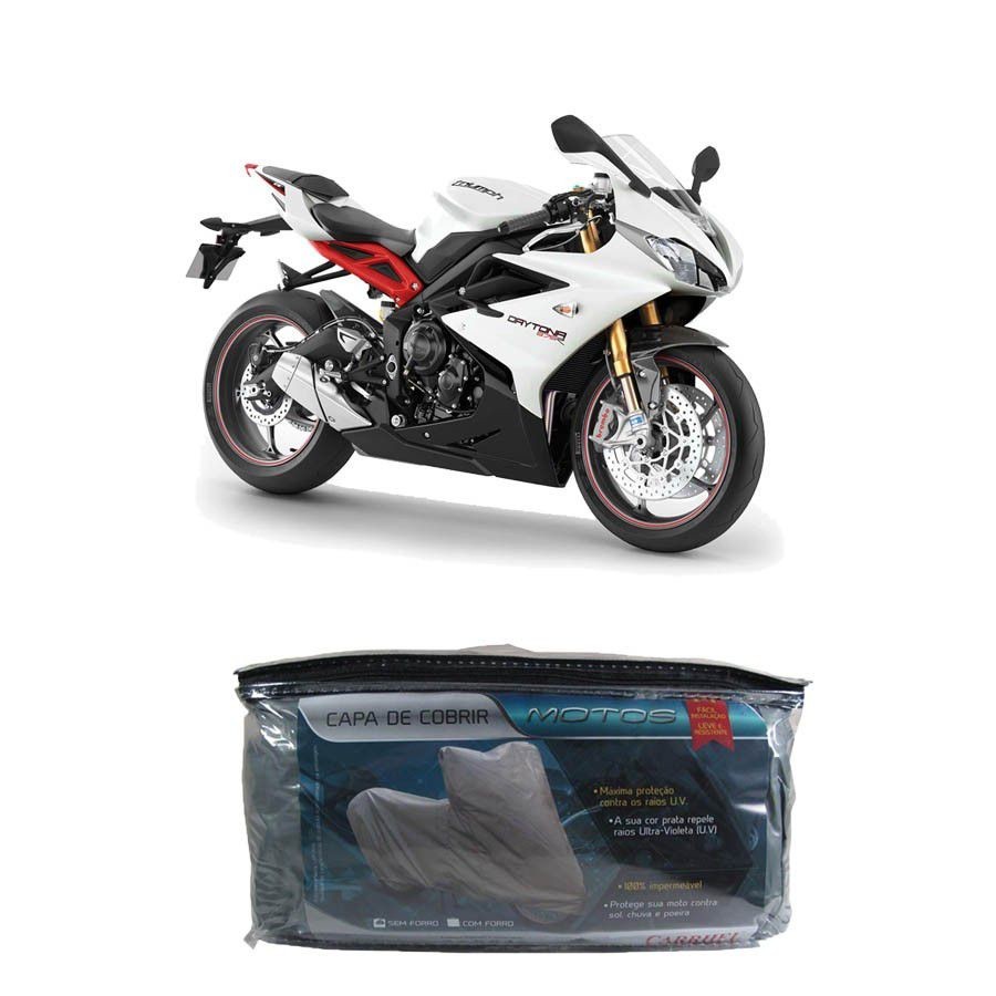Capa para cobrir TRIUMPH DAYTONA 675I com forro G(203)