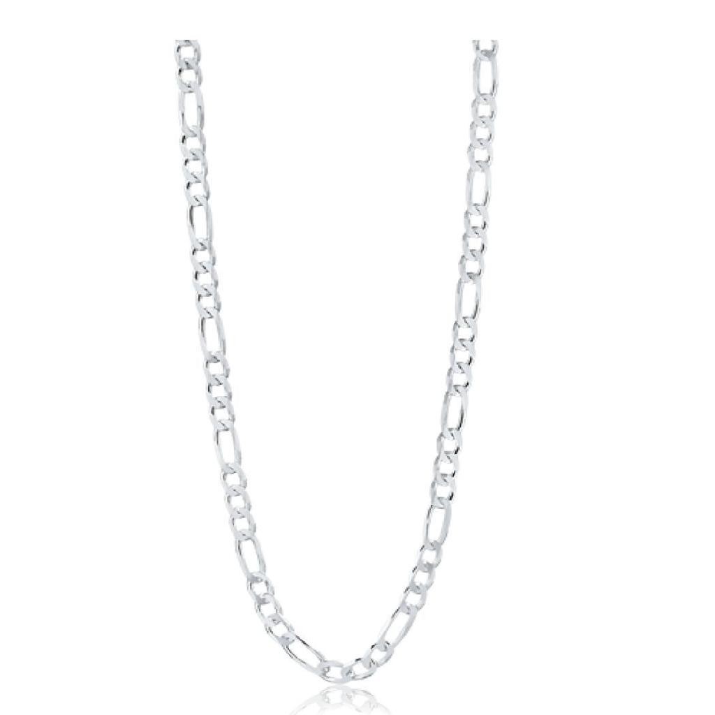 Corrente Masculina Grumet 3x1 60cm 7mm Prata 925 em Oferta na Shopee