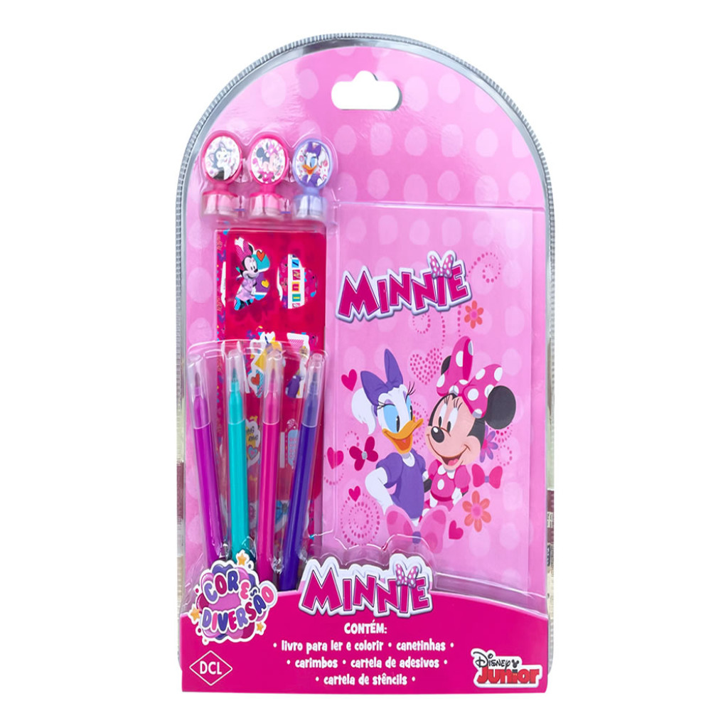 DISNEY   COR E DIVERSÃO   MINNIE - Books & Magazines