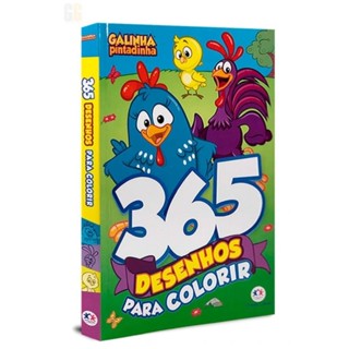 Galinha Pintadinha | 365 Desenhos para Colorir em Oferta na Shopee