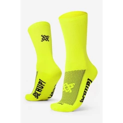 Meia HUPI Sport Amarelo Neon Liso