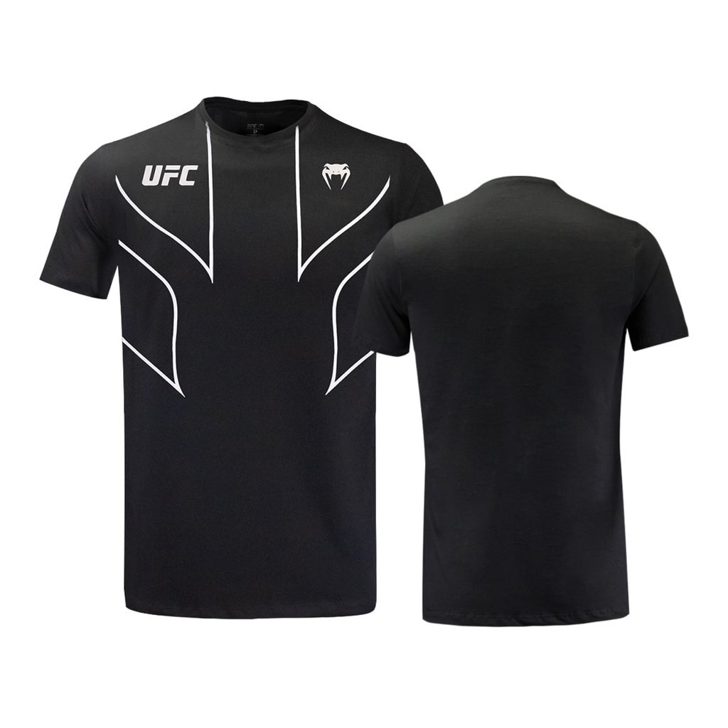 UFC Venum Fight Night 2.0 Cotton Men's T-shirt - Black em Oferta na Shopee