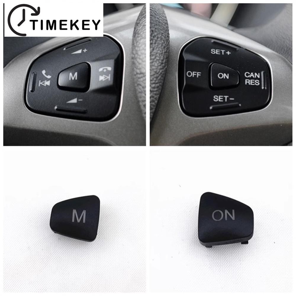 Botão De Volume De Áudio Do Volante Carro Controle DeCruzeiro M ON Para Ford Escort Fiesta MK7 MK8 ST Ecosport 2013-2018