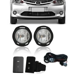 Kit Farol de Milha Neblina Toyota Etios 2011 2012 2013 2014 2015 2016 2017 2018 2019 2020 2021
