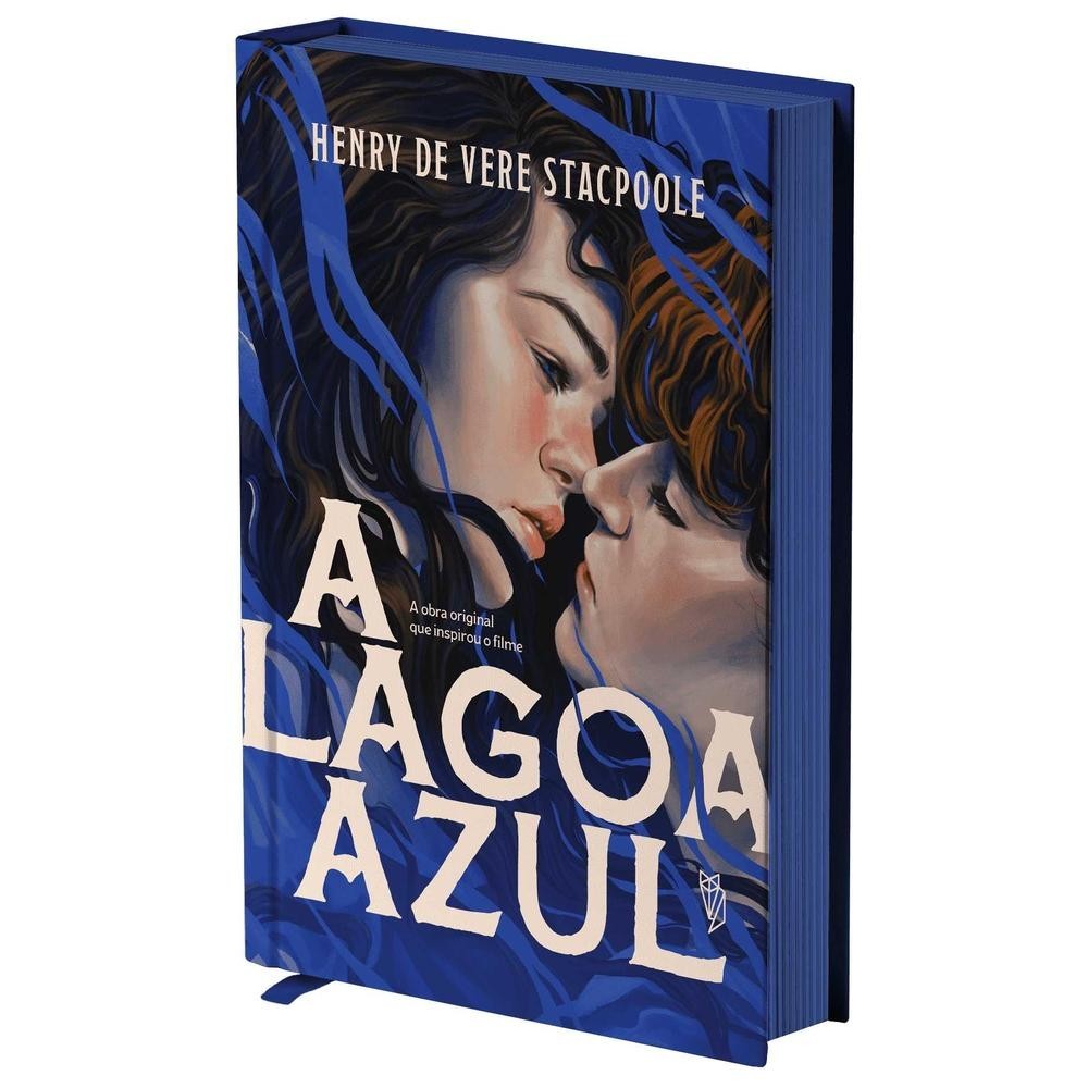 Capa do livro A Lagoa Azul
