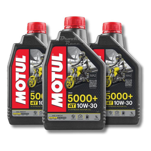 KIT MOTUL 5000+ 10W-30 3 LITROS em Oferta na Shopee