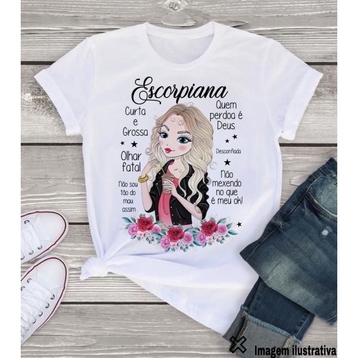 Imagem T-shirt Signos Zodíaco