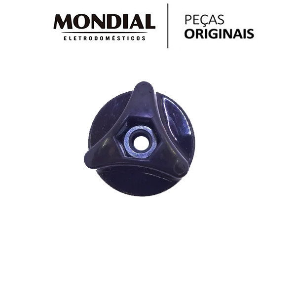 TRAVA PORCA PRETO DO ARTICULADOR VENTILADOR MONDIAL V-37 6P NV-61
