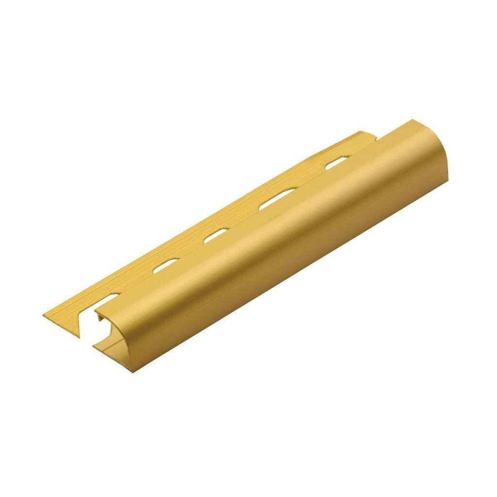 Perfil de Alumínio para Acabamento 10mm X 1,2cm Bourbon Golden Matte Viscardi