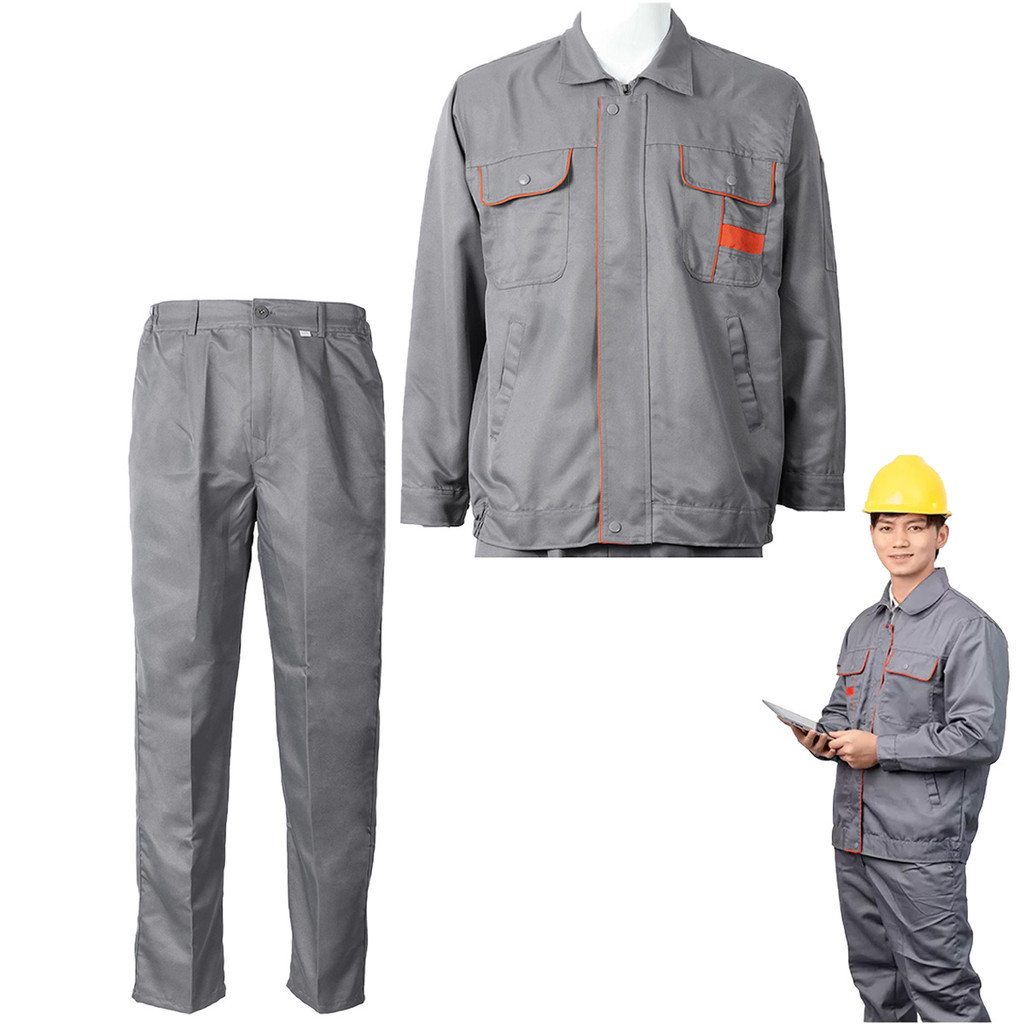 Conjunto Uniforme EPI Prestador de Serviço Lista Refletiva Operario Eletricista Mecanico Segurança do Trabalho Construçao Civil
