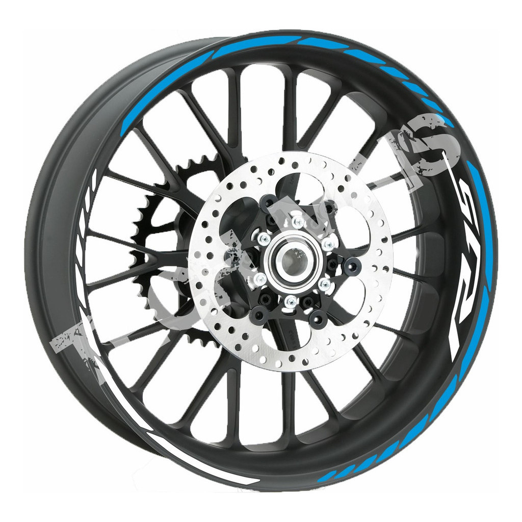 Adesivos Refletivo De Rodas Friso Moto Yamaha R15 Yzf-r15