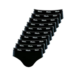 Kit com 10 Cuecas Slip Mash 073.58