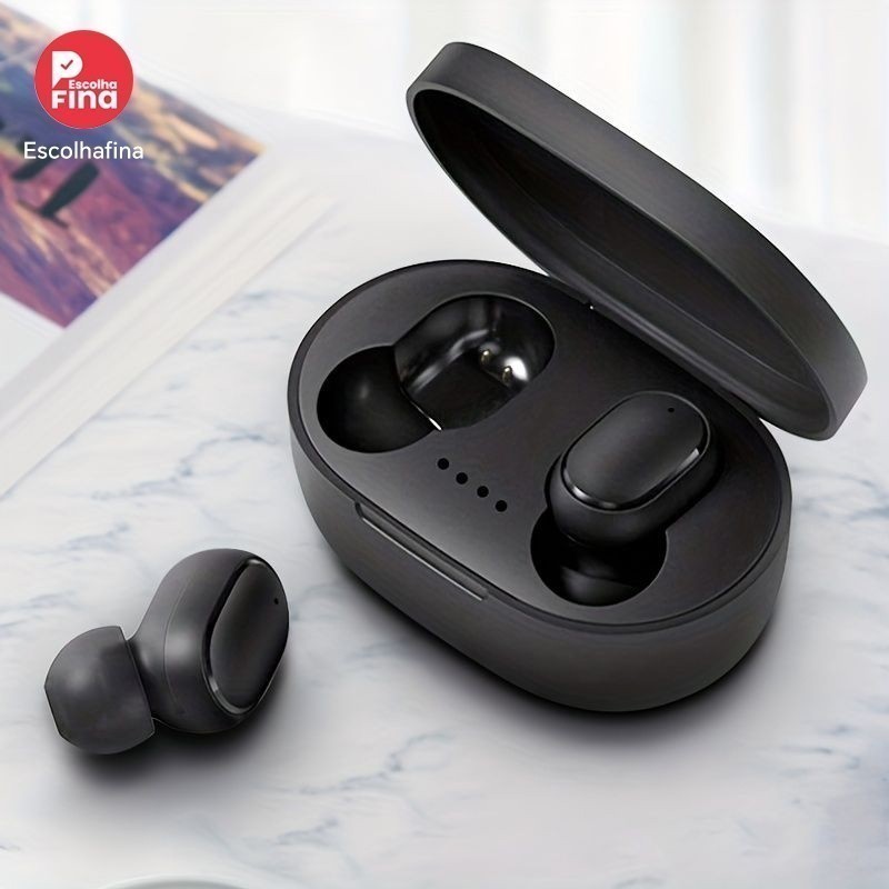 Fones De Ouvido Bluetooth Sem Fio A6s Esportivos Fone Sem Fio Bluetooth Para Todos Os Phoneearpods