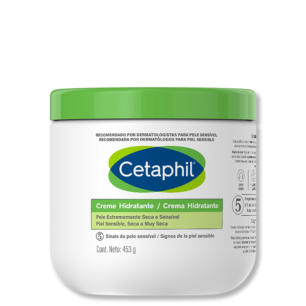 Creme Hidratante Cetaphil Pele Extremamente Seca e Sensível 453g