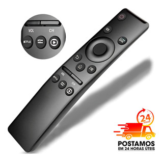 Controle Remoto Samgung 4k Compatível Com Samsung Smart TV em Oferta na Shopee