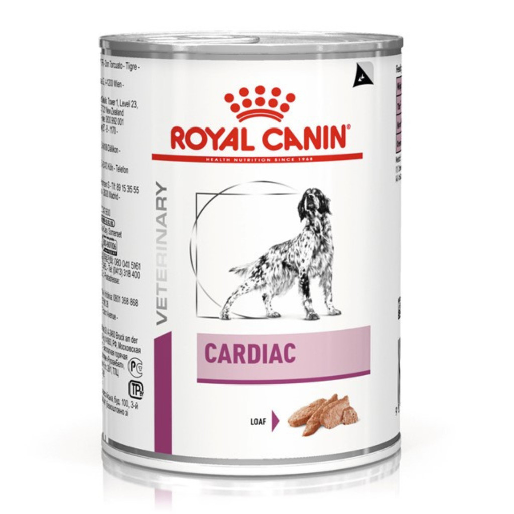 Ração Úmida Lata Royal Canin Cardiac para Cães Adultos com Insuficiência Cardíac