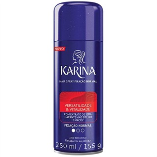 Hair Spray Karina Normal 250ml em Oferta na Shopee