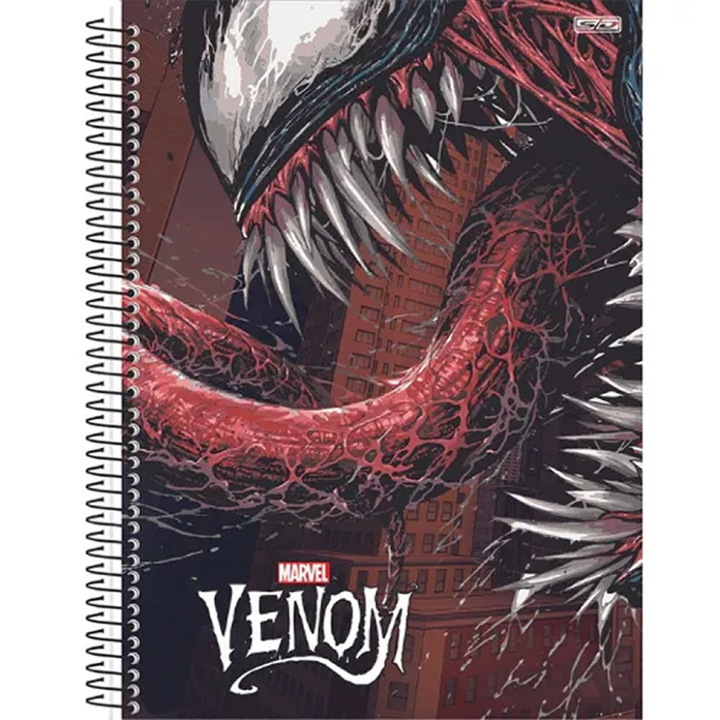 CADERNO VENOM UNIV 10M CD B/A 160F   10277 - Stationery