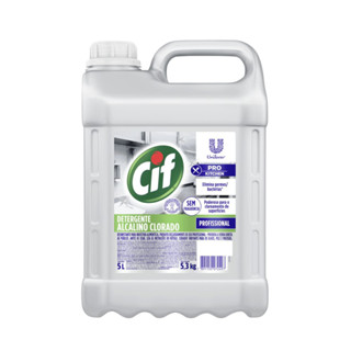 Detergente Alcalino Clorado Profissional 5L CIF em Oferta na Shopee