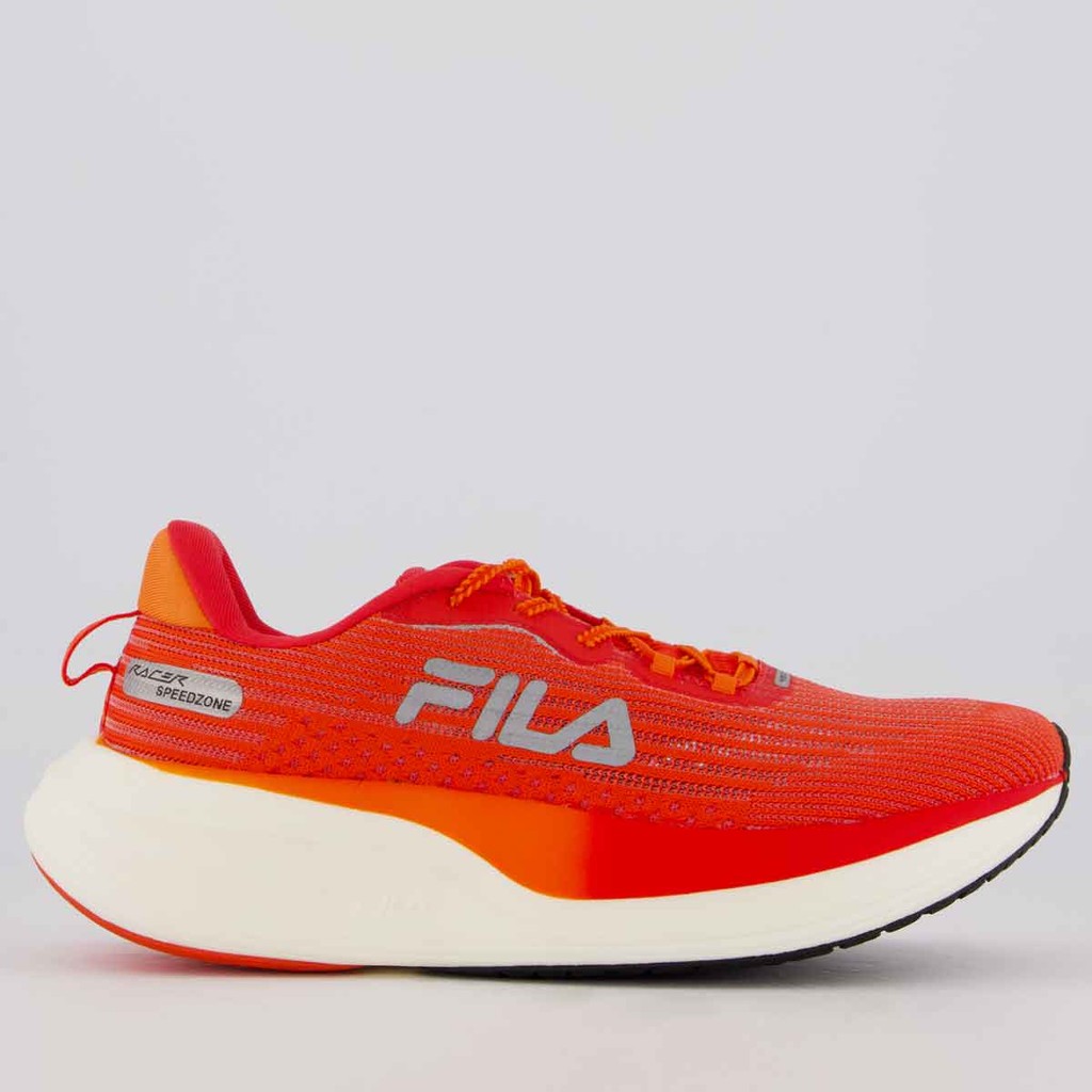 Tênis Fila Racer Speedzone Vermelho e Laranja - Men Shoes