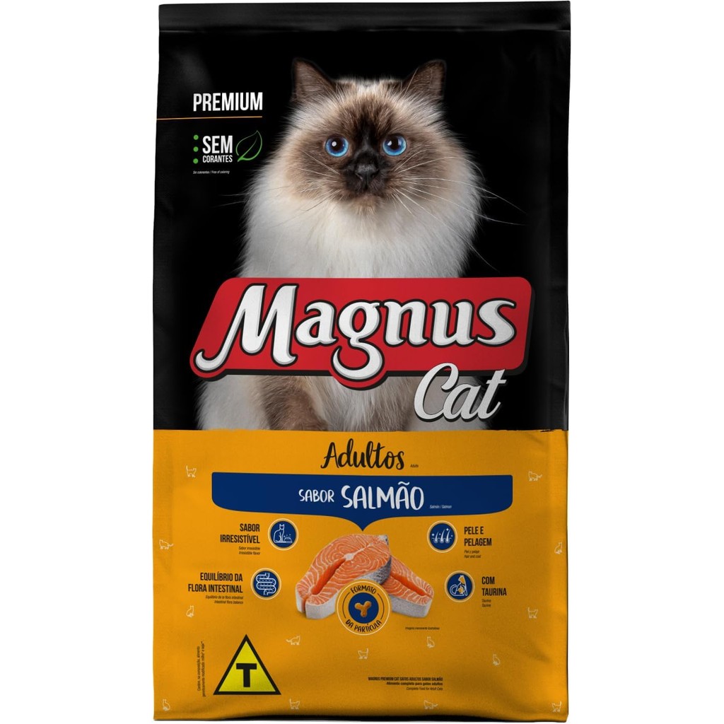 MAGNUS CAT ADULTO SALMAO 20KG