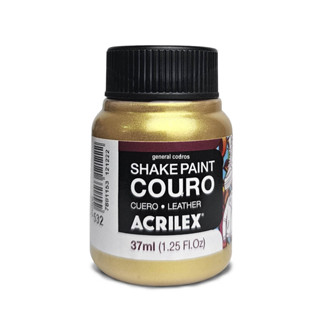 tinta para couro ouro shake paint sapatos e jaquetas em Oferta na Shopee