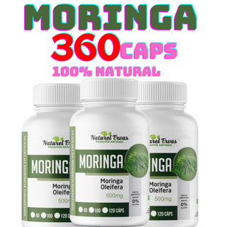 Moringa Planta Oleifera 120 Capsulas 100% Pura planta da vida em Oferta na Shopee