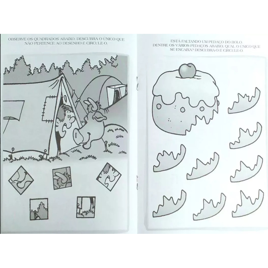 Coleção Infantil Passatempos Divertidos Kit Com 10 Livros Atividades Calculando Colorindo Conhecendo O Mundo Descobrindo