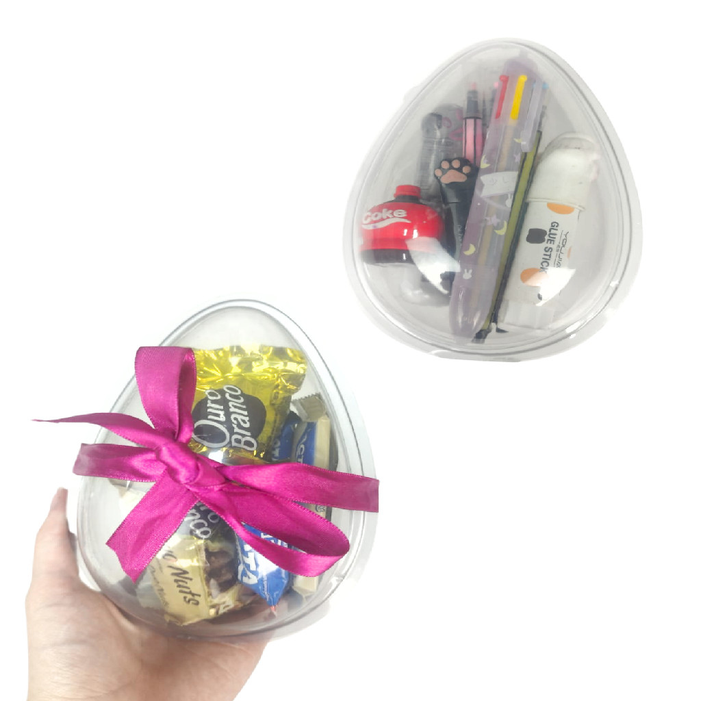 5 Ovo Blister 350g Articulado Ovo Embalagem para Páscoa em Oferta na Shopee