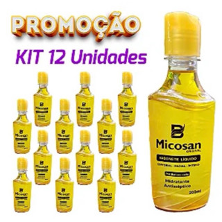 Sabonete líquido 12 unidades micosan em Oferta na Shopee
