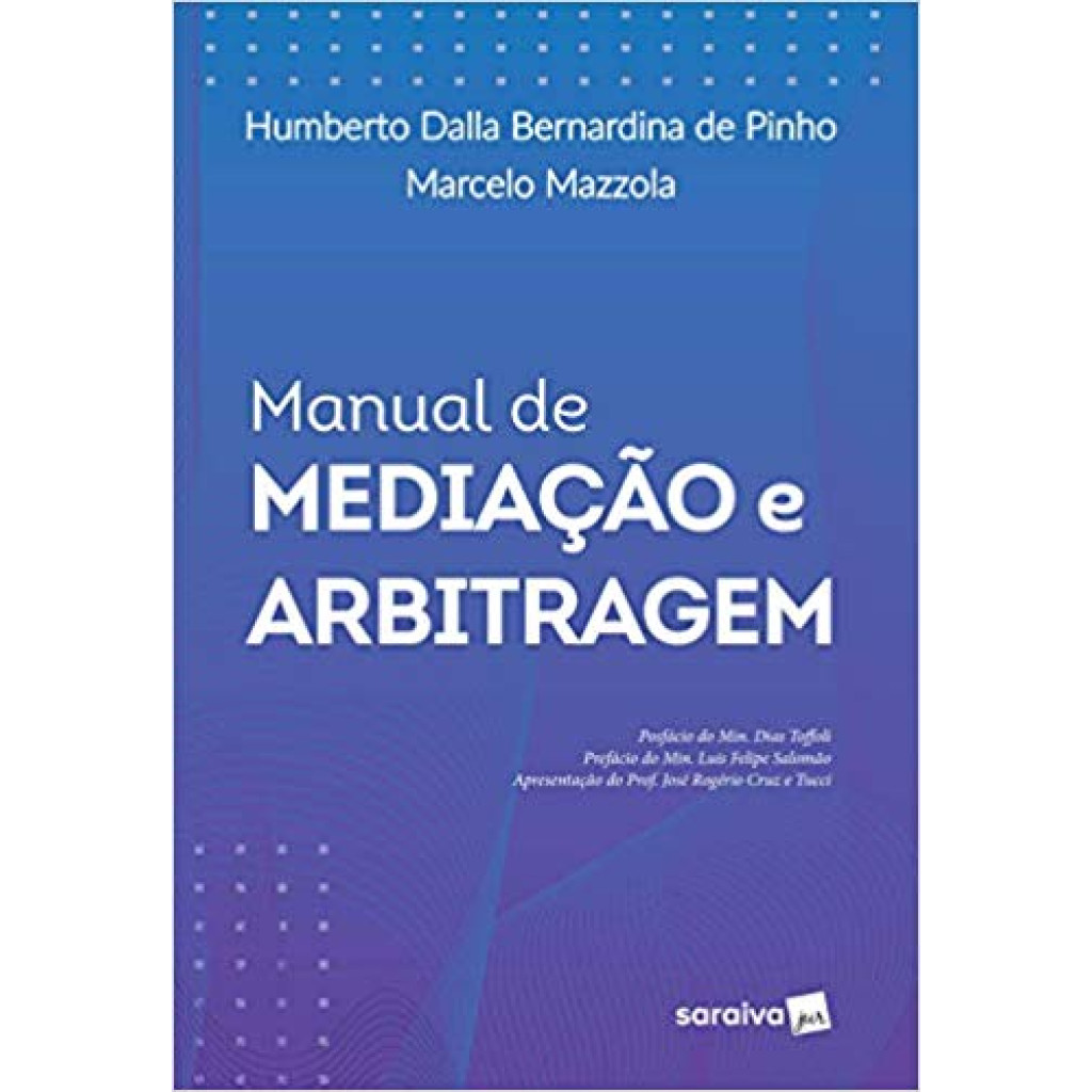 Manual de mediação e arbitragem