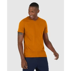 Camiseta Básica Masculina Decote V Em Meia Malha