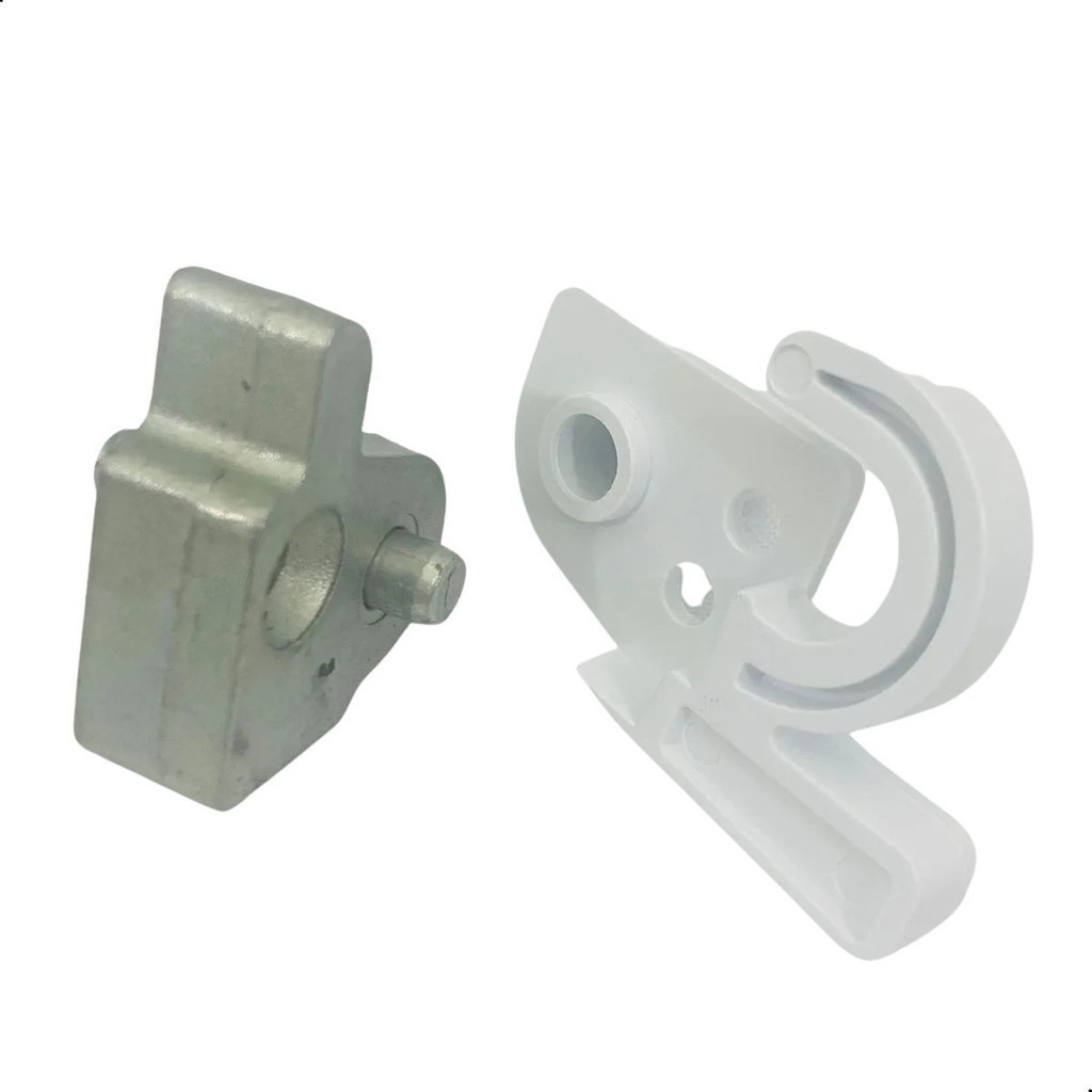 Kit Bucha + Dobradiça Da Porta Geladeira Eletrolux Df50 Df46
