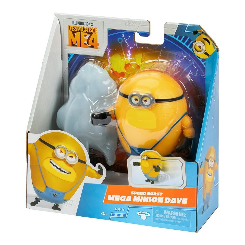 Figura Col 10cm Meu Malvado Favorito 4 Mega Minion Dave em Oferta na Shopee