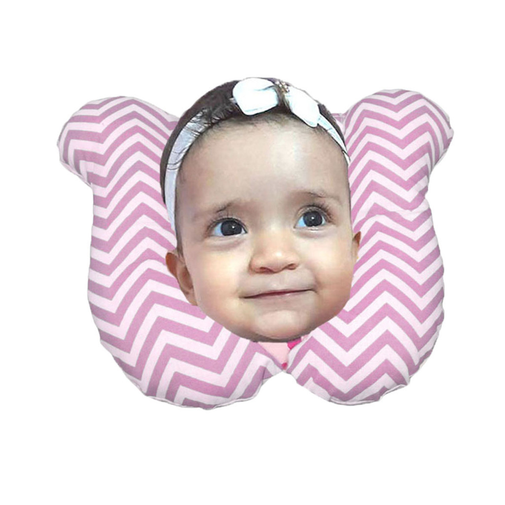 Almofada Para Pescoço Com Apoio Cabeça Bebe Cadeirinha Chevron