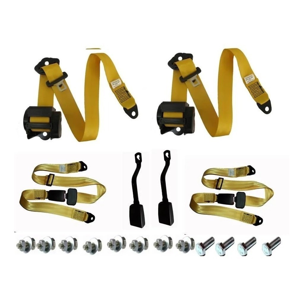 Kit Cinto Segurança Buggy Bugue Bugui Buguy Bugre Brm 11