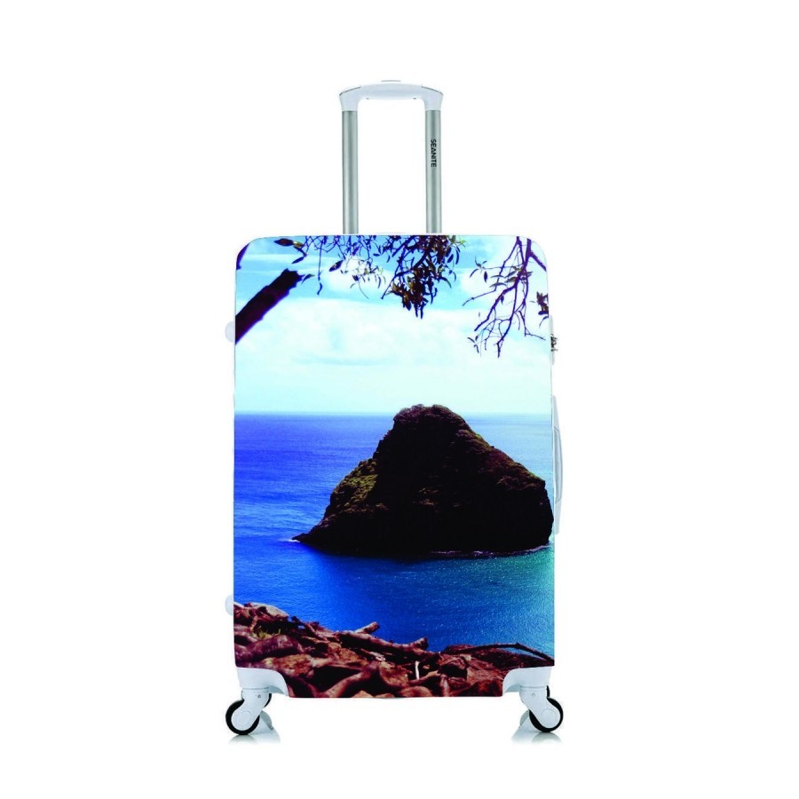 Capa Protetora Para Mala Viagem Personalizada Grande Fernando de Noronha