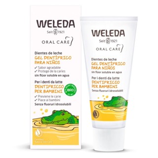 Gel Dental Infantil Weleda Sem Flúor com 50ml em Oferta na Shopee