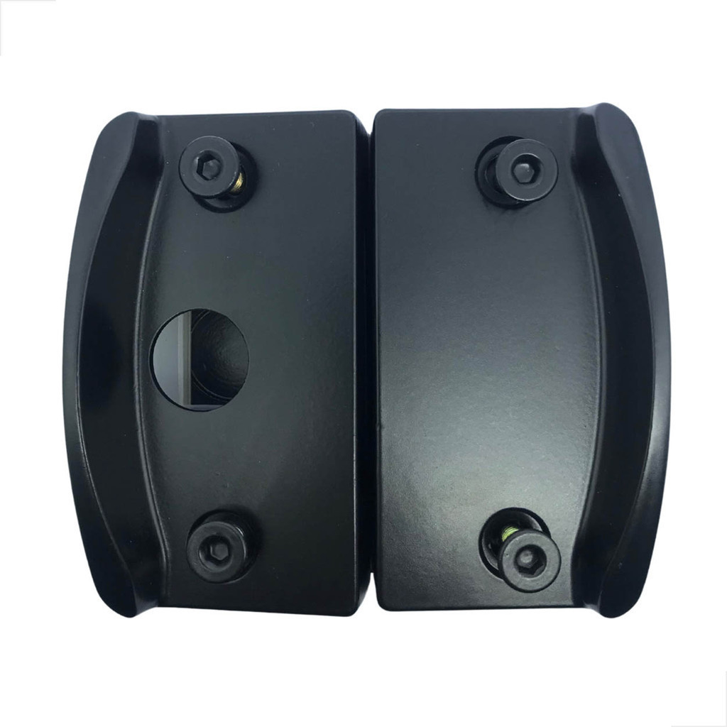 M Kit 11 Janela Correr Vidro Vidro De 08 A 10mm Preto