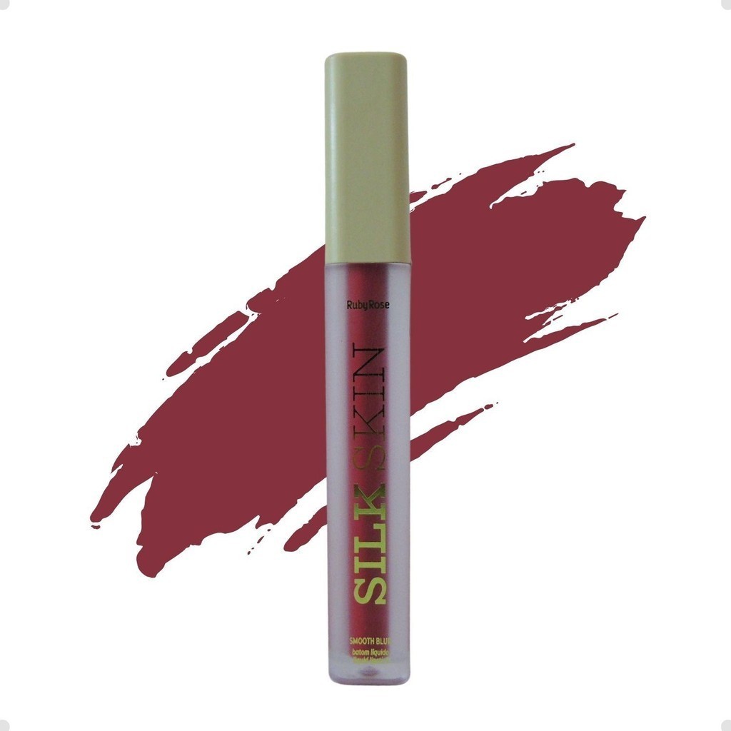 Batom Líquido Ruby Rose Silk Skin Smooth Blur Serene 4ml HB-F7100-5