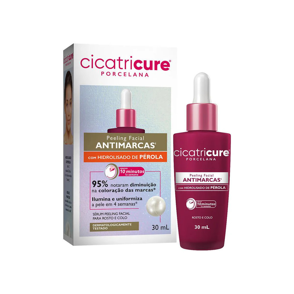 PEELING FACIAL ANTIMARCAS CICATRICURE PORCELANA 30ML - Beauty