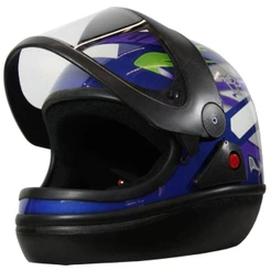 Capacete Moto Azul San Marino 58