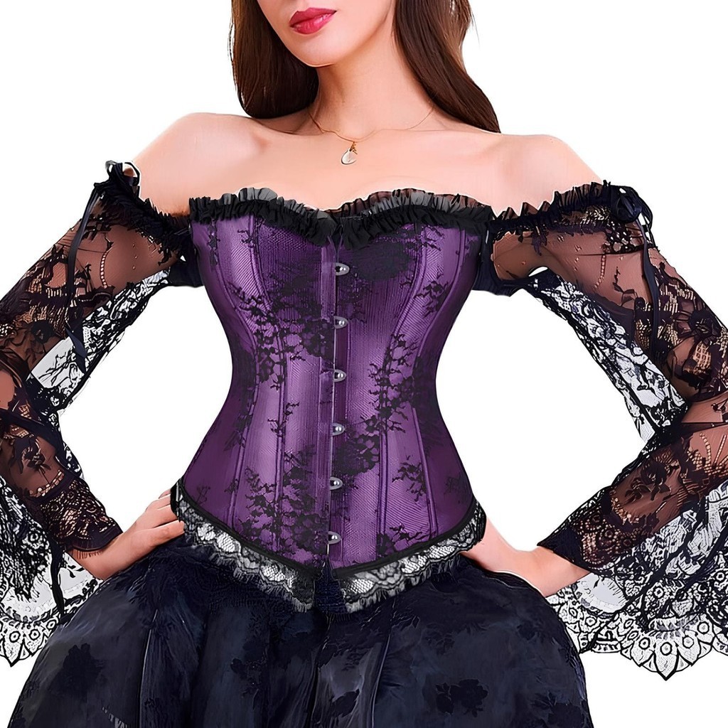Corset Renda Roxo: Onde Comprar | BuscaProdutos
