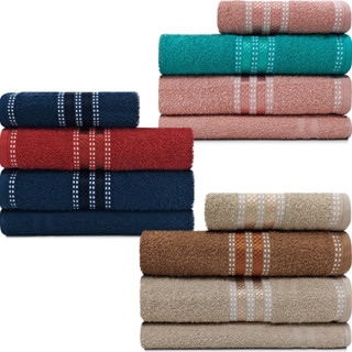 Kit Toalha 4 Peças Banhão + Rosto + Piso 100% Algodão Prestige BF Casa Marcotex em Oferta na Shopee